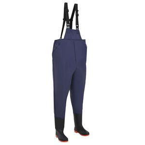 vidaXL Waders z butami Rozmiar 38 niebieski