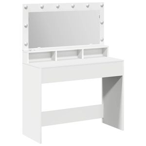 vidaXL Toaletka Biały 100 x 41 x 135 cm Drewno inżynieryjne