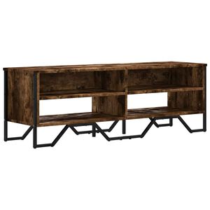 vidaXL Szafka pod TV, przydymiony dąb, 122x34x41 cm