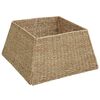 vidaXL Kołnierz do Choinki Brązowy 50 x 50 x 25 cm Trawa morska