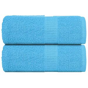 vidaXL Ręczniki, FROGN, 2 szt., turkusowe, 30x30 cm, 360 g/m&sup2;