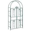 vidaXL Łuk Ogrodowy zielony 115 x 37 x 226 cm Stal