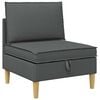 vidaXL Sofa z miejscem do przechowywania tkanina