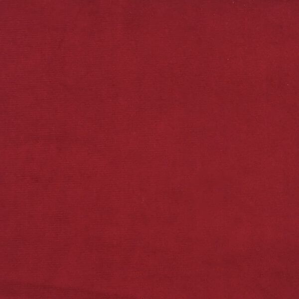 vidaXL Stołki barowe, 2 szt., winna czerwień, tapicerowane aksamitem