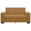 vidaXL Sofa 2-osobowa, brązowy, 160x78x84 cm, tapicerowana aksamitem