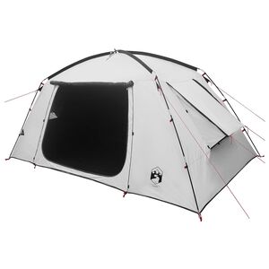 vidaXL Namiot domek Biały Blackout 400 x 210 x 180 cm Poliester