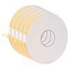 vidaXL Taśma samoprzylepna z pianki 5 pcs Biały 20mm x 10m Pianka CR