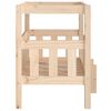 vidaXL Legowisko dla psa, 65,5x50,5x70 cm, lite drewno sosnowe