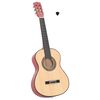 vidaXL Gitara klasyczna dla początkujących i dzieci, 1/2, 34", lipa