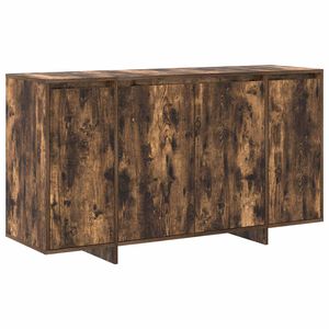 vidaXL Bufet Dąb wędzony 135 x 41 x 75 cm Materiał drewnopochodny