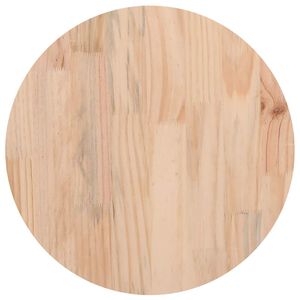 vidaXL Blat stołu, &Oslash;40x2,5 cm, lite drewno sosnowe