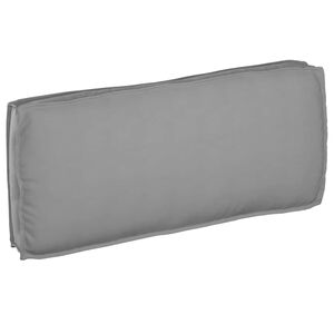 vidaXL Poduszka Materiał Oxford Szary 120 x 50 x 12 cm