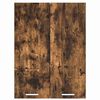 vidaXL Szafka wisząca z przechowywaniem Dąb wędzony 60 x 31 x 80 cm