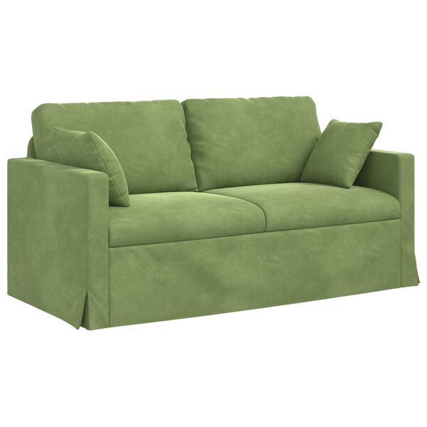 vidaXL Sofa Jasnozielony