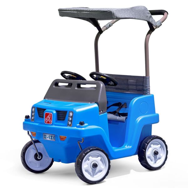 Step2 Samochodzik jeździk-pchacz SUV dla 2 osób, niebieski