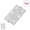 vidaXL Zawias Gładki 899 szt. srebrny 58 x 35 x 1 mm Stal
