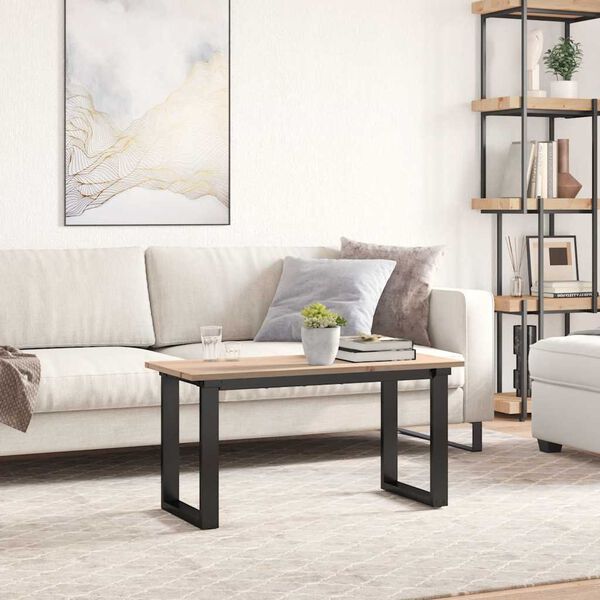 vidaXL Blat do stołu, 90x40x1,7 cm, prostokątny, lite drewno sosnowe