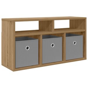 vidaXL Nisko szafka 72 x 22,5 x 38 cm Dąb rzemieślniczy