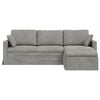 vidaXL Sofa Jasnoszary