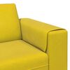 vidaXL Sofa do salonu 3 pcs Ż&oacute;łty