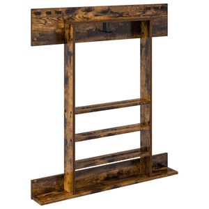 vidaXL Stojak na kij bilardowy Drewno inżynieryjne 93 x 12 x 103 cm