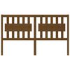 vidaXL Wezgłowie łóżka, miodowy brąz, 155,5x4x100 cm, drewno sosnowe