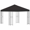 vidaXL Altana 3 x 3 m antracytowy Poliester i Stal 190 gsm