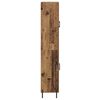 vidaXL Highboard Montowane na ścianie Stare drewno 69,5 x 34 x 180 cm