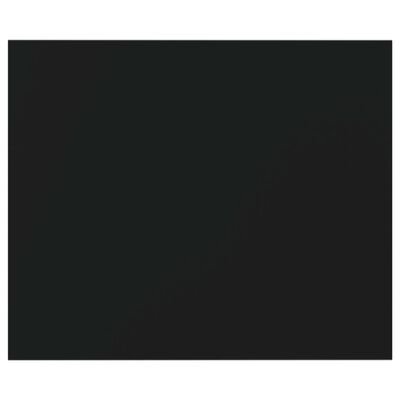 vidaXL Półki na książki, 8 szt., czarne, 60x50x1,5 cm, płyta wiórowa