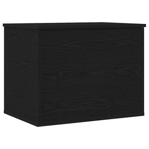 vidaXL Skrzynia do przechowywania Czarny dąb 60 x 42 x 46 cm