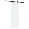 vidaXL Drzwi przesuwne 73,5 x 211 cm Drewno inżynieryjne
