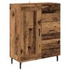 vidaXL Highboard z szufladą Stare drewno 69,5 x 34 x 180 cm