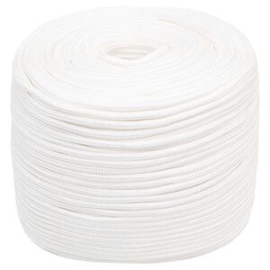 vidaXL Wielofunkcyjna lina gospodarcza 6 mm 250 m Biały PP