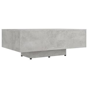 vidaXL Stolik kawowy, szarość betonu 85x55x31, materiał drewnopochodny