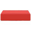 vidaXL Poduszka siedzeniowa na zewnątrz Czerwony 40 x 40 x 8 cm