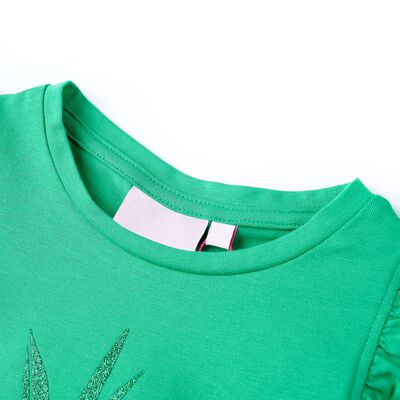 Koszulka dziecięca, zielona, 92