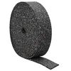 vidaXL Rolka granulatu gumowego Czarny 2000 x 10 x 0,6 cm Guma