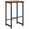 vidaXL Stołek barowy Dąb artisan 40 x 32 x 74 cm Drewno inżynieryjne