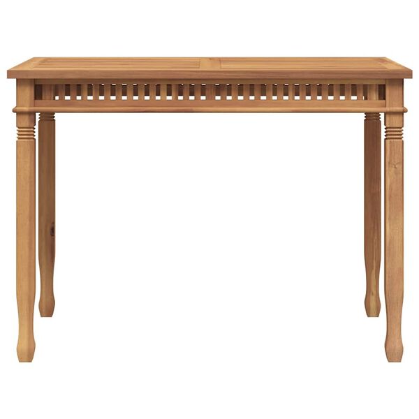 vidaXL St&oacute;ł ogrodowy, 120x65x80 cm, lite drewno tekowe