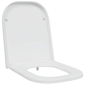 vidaXL Deska toaletowa Biały 47,5 x 35 x 3,6 cm Duroplast