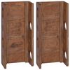 vidaXL Stojak Brązowy 24 x 13 x 54 cm Lite drewno mahoniowe