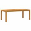 vidaXL St&oacute;ł jadalny 200 x 100 x 75 cm Dąb lite naturalny Prostokątny