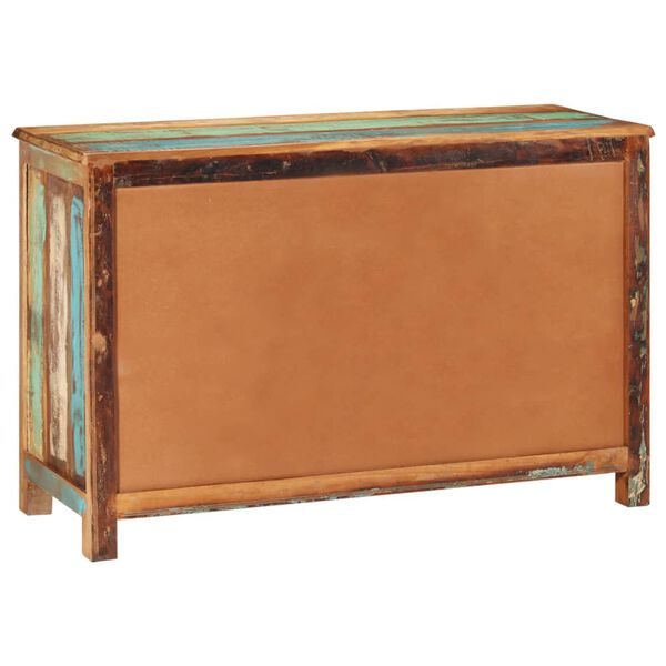 vidaXL Kredens vintage z drewna odzyskanego z 3 szufladami, 3-drzwiowy