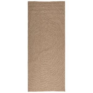 vidaXL Dywany pokojowe Moir&eacute; HUARTE Naturalny 150 x 80 cm Poliester