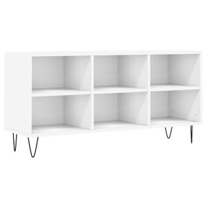vidaXL Szafka pod TV, biała, 103,5x30x50 cm, materiał drewnopochodny