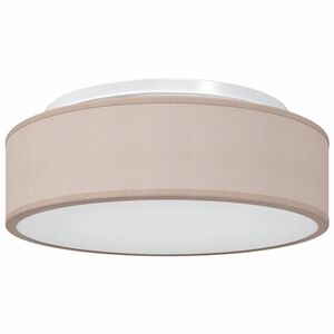 vidaXL Lampa Sufitowa Ciemnoszary 38 x 38 x 13,5 cm tkanina