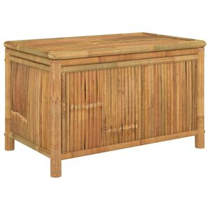 vidaXL Skrzynia ogrodowa, 90x52x55 cm, bambus