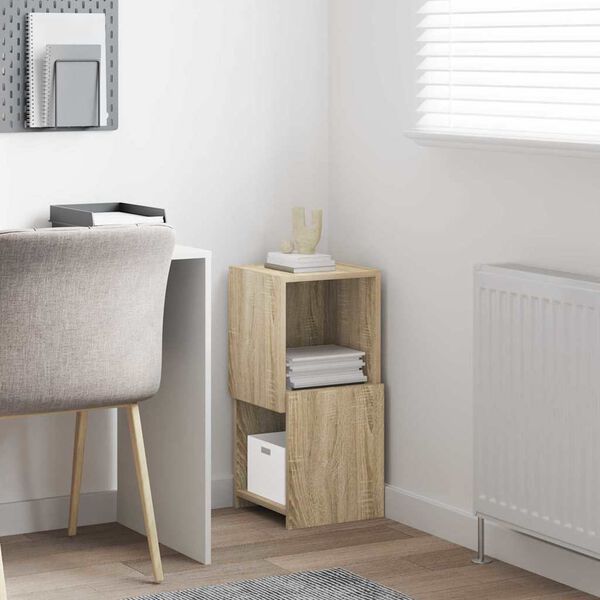 vidaXL Szafka narożna Dąb Sonoma 30,5x30x65cm Materiał drewnopochodny