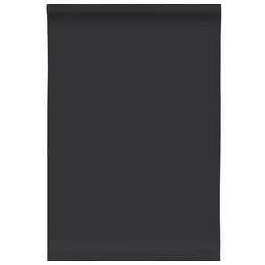 vidaXL Naklejka na meble samoprzylepna matowa czarna 90x500 cm PVC