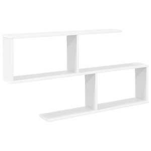 vidaXL P&oacute;łka ścienna Biały 100 x 12 x 50,5 cm Drewno inżynieryjne